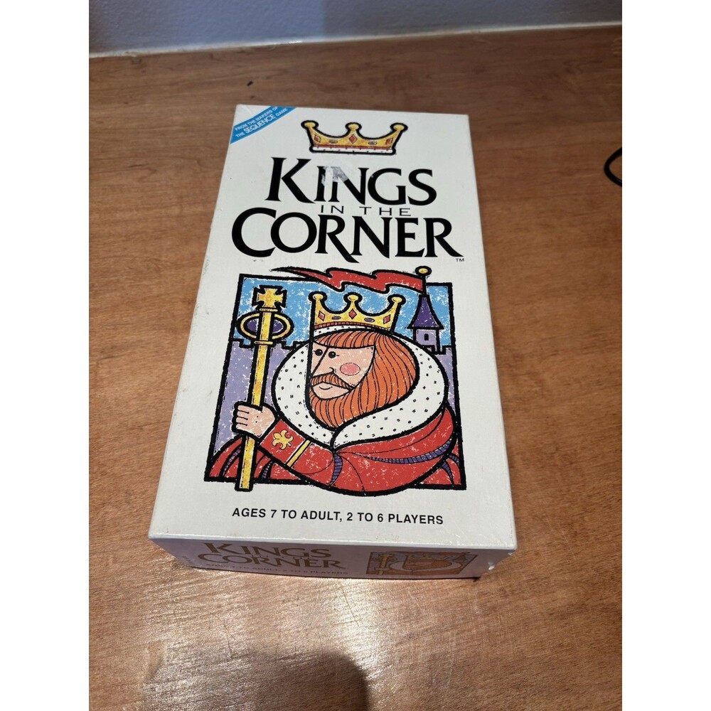 KINGS IN THE CORNER Game by Jax Ltd Vintage 1996 All pieces included